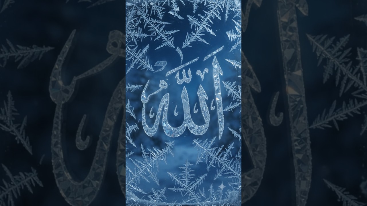 Stunning Allah Calligraphy | Satisfying Arabic #AllahCalligraphy #CalligraphyArt #IslamicCalligraphy