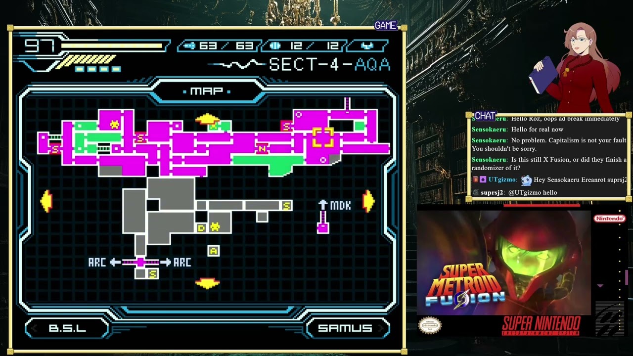 Super Metroid: X-Fusion 3-1
