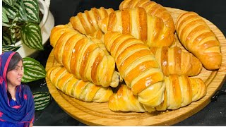 Super Soft Caterpillar Bread | Stuffed Bread Rolls | Fish Buns #breadrolls screenshot 4