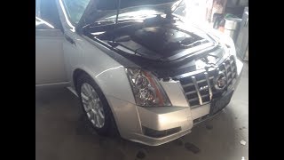Cadillac CTS Hidden Battery Location and  How to Jump Start
