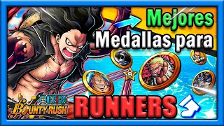 [GUÍA] Los MEJORES Sets de medallas para RUNNERS | One Piece: Bounty Rush