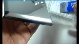 Varilight 2 Gang 1/2 Way 2x250W Remote/Touch Dimmer Light Switch Mirror Chrome ICI252M