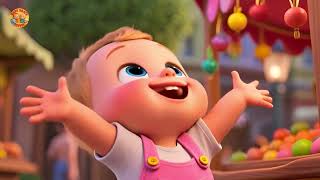 Baby’s Magical Market Walk 🛒✨ Fun Kids Song Toddler Learning Video