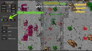 (Mau)CaveBot - CONFIG Single Target+Attack Distance (RubinOT, DeusOT + others)