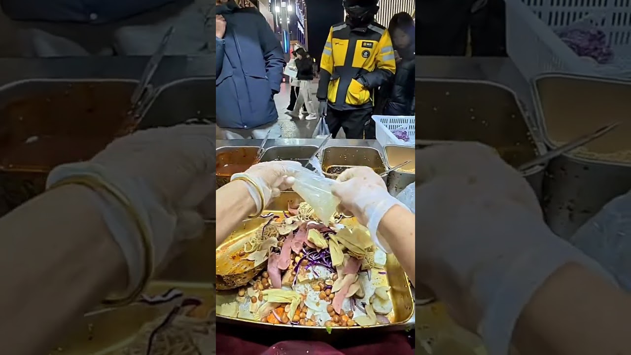 Ẩm thực đường phố chợ đêm Trung Quốc nhìn thấy đã thèm rồi 