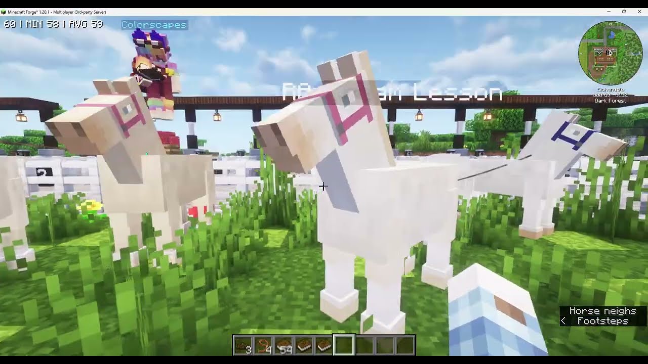 Minecraft Horse Color Genetics Lesson 3: Cream Dilution