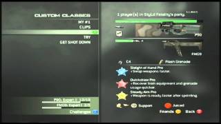MW3 | Custom Class Setup