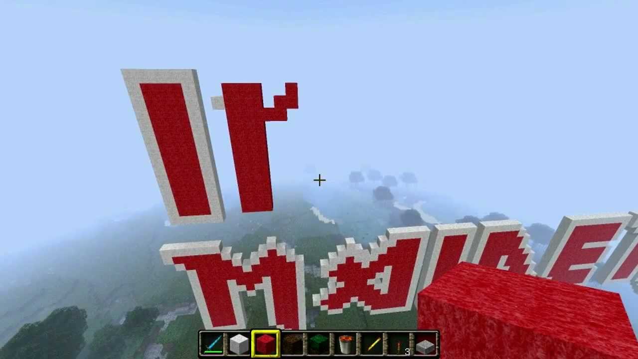 Minecraft Iron Maiden Logo (not blocked) YouTube