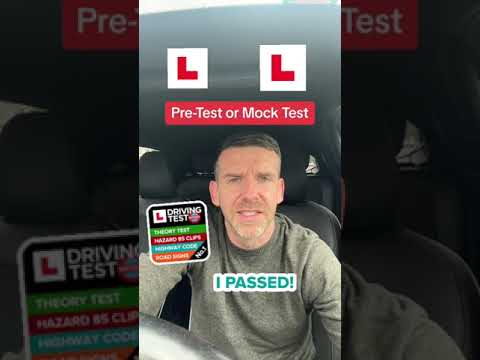 The difference between pre-test and mock test
