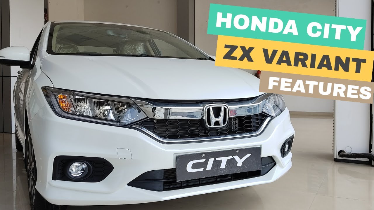Honda City BS6 ZX Detailed Walkaround - YouTube
