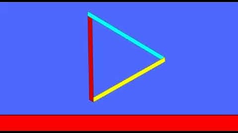 Impossible Triangle in Algodoo