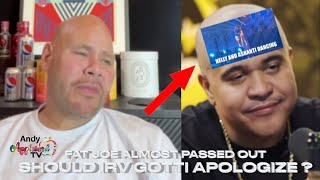 FAT JOE Reacts To Irv Gotti Drink Champs | Reveals He Almost Passed Out On Stage LL Cool J Festival