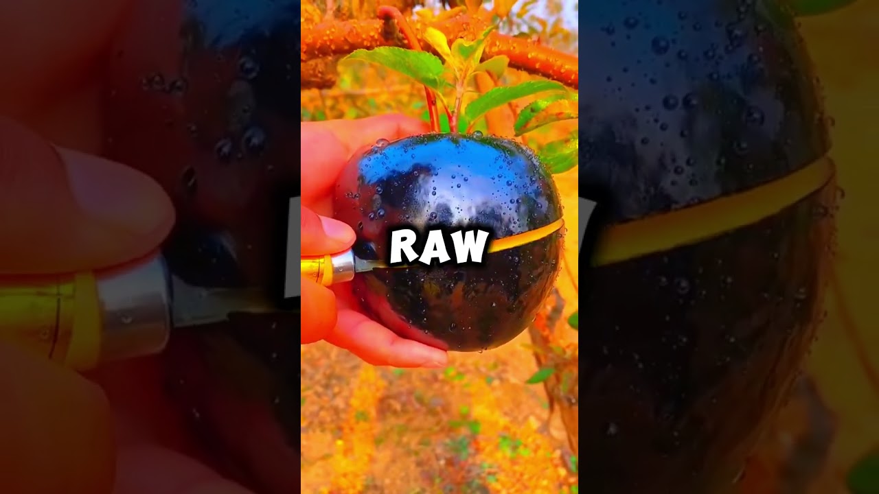 Вы не поверите, что внутри этого фрукта! 😱🍎 (Невероятное открытие)