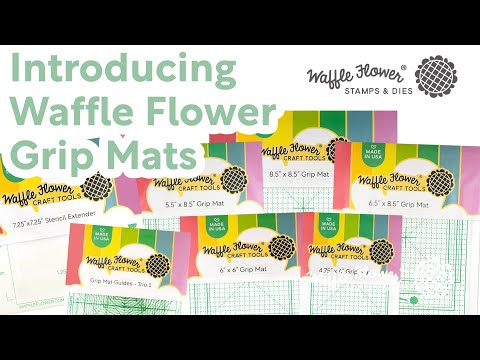 New! Waffle Flower Grip Mats! - Studio JD