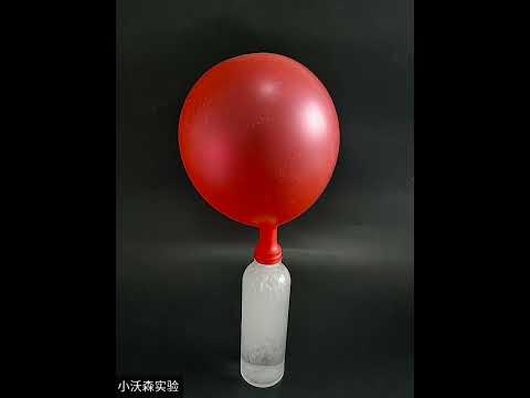 baking soda vs sprite reaction with balloon experiment