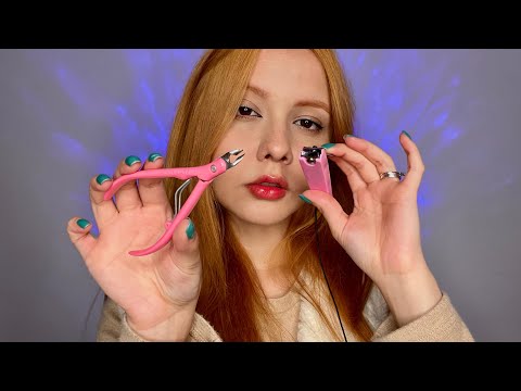 ASMR- MANICURE DEBOCHADA FAZENDO SUAS UNHAS
