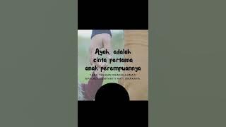 ayah adalah cinta pertama anak perempuannya #shortsvideo #story #shortsfeed