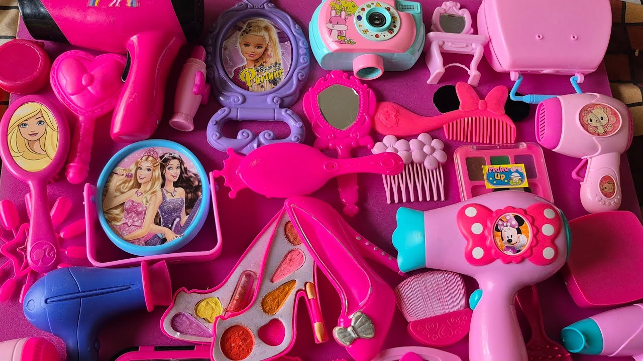 Satisfying with Unboxing Mickey Minnie makeup set unboxing with asmr Hello Kitty Toys review 