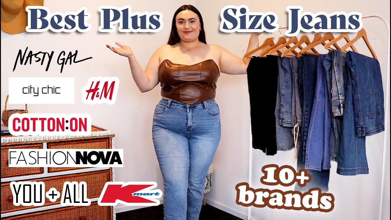 Plus Size Jean Brands Worth The $$ // 10+ Brands, Size 20 Jeans