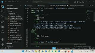 175.  introduction of form tag post method on html