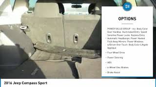 2016 Jeep Compass Lancaster PA 3241