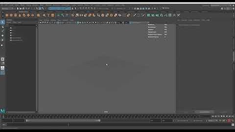 Learn Maya Episode 1 - User Interface