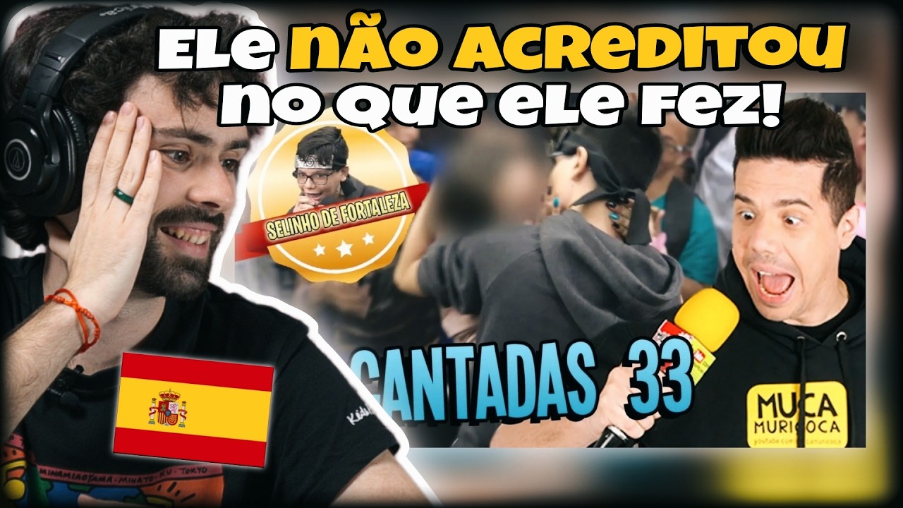 GRINGOS REAGEM A NASCEU O SELINHO DE FORTALEZA! | CANTADAS ENFADONHAS - MUCA MURIÇOCA