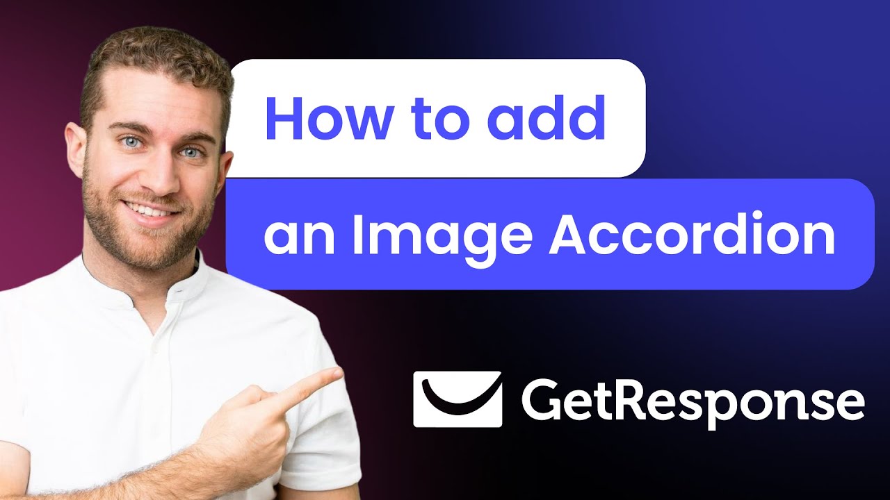 How to add an Image Accordion to GetResponse