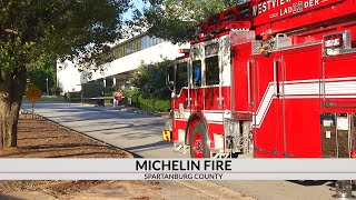 Fire crews responding to Michelin plant in Spartanburg Co.
