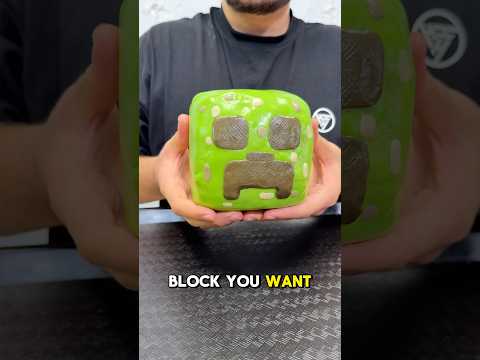 Candy Minecraft Creeper Block!
