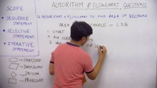 #1 - Sequence Statement - Algorithm & Flowchart (XI) - Nikhil Agarwal