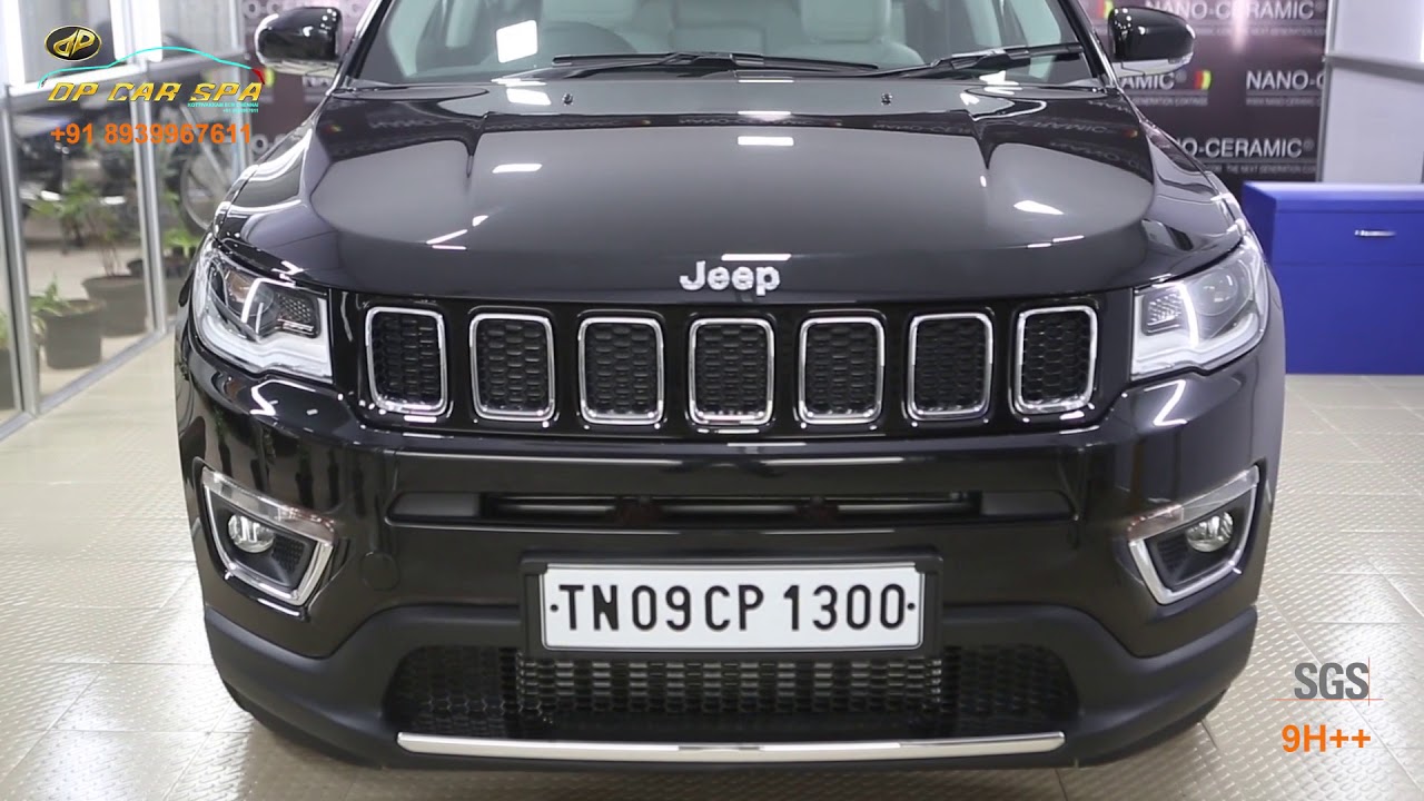 DP CAR SPA, Chennai Jeep Compass NanoCeramic Coating YouTube