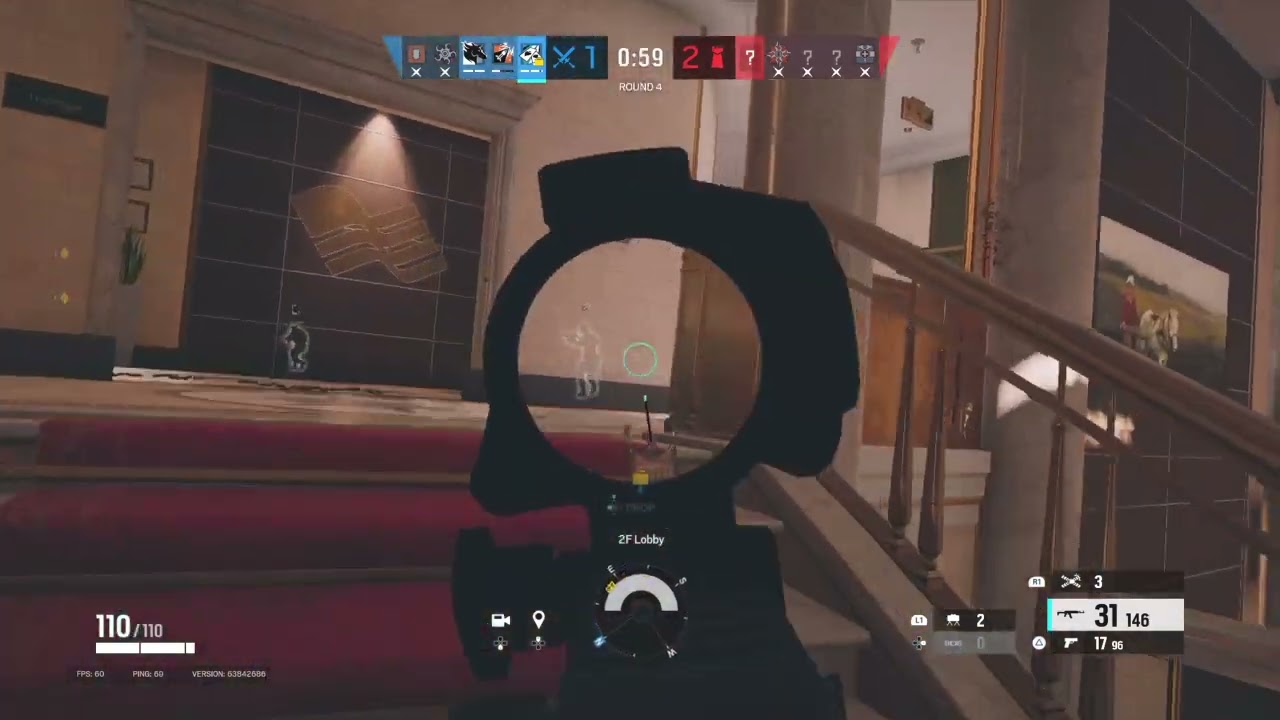 Tom Clancy's Rainbow Six® Siege Rank plat Bluo.shot