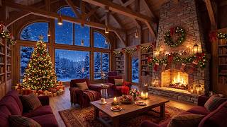 Silent Christmas Snow 🎁 Gentle Winter Melodies & Fireplace Glow for a Cozy Holiday Evening at Home screenshot 2