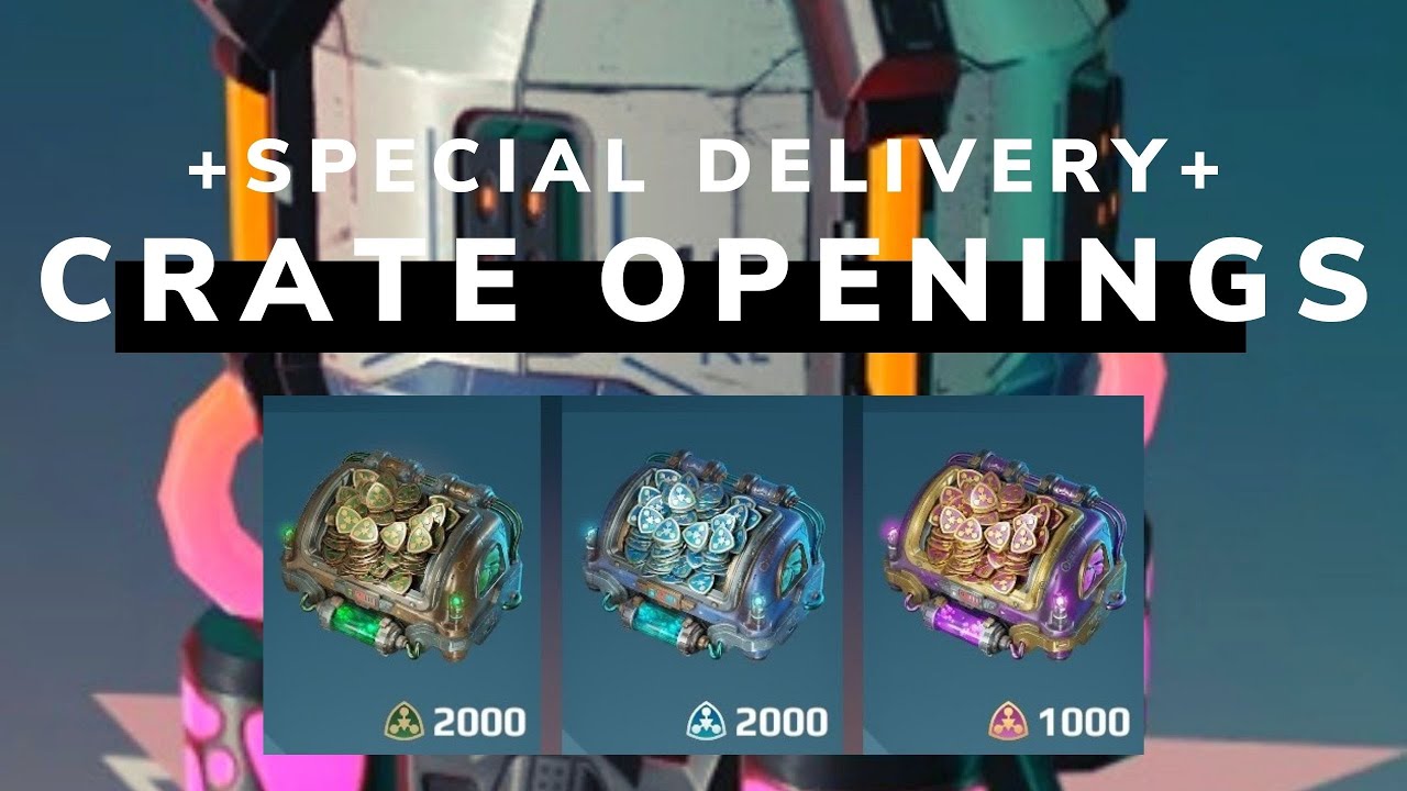 War Robots, Opening Special Delivery Crates!