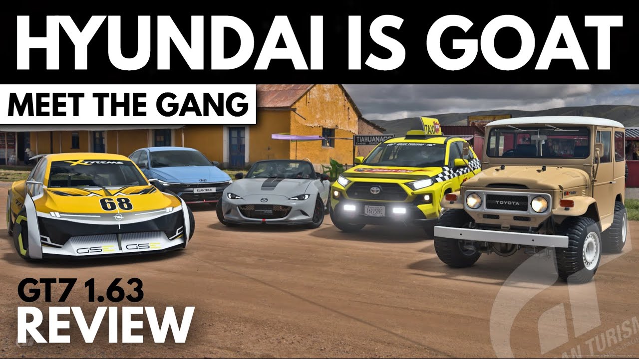 Elantra GOAT и Surprising Vision GT | Сентябрьское обновление Gran Turismo 7 | Обзор GT7 1.63