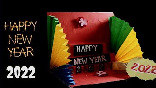 Happy New Year Card 2022|How to Make New Year Greeting card|Thankuz world screenshot 3