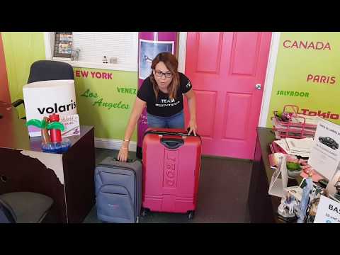 Ten cuidado! Sabes cuánto mide la maleta para llevar 50 libras o 23  kilogramos? - YouTube