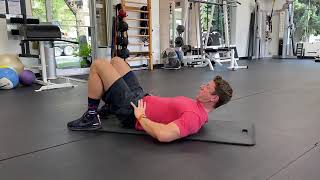 Supine Hip Extension or Glute Bridge