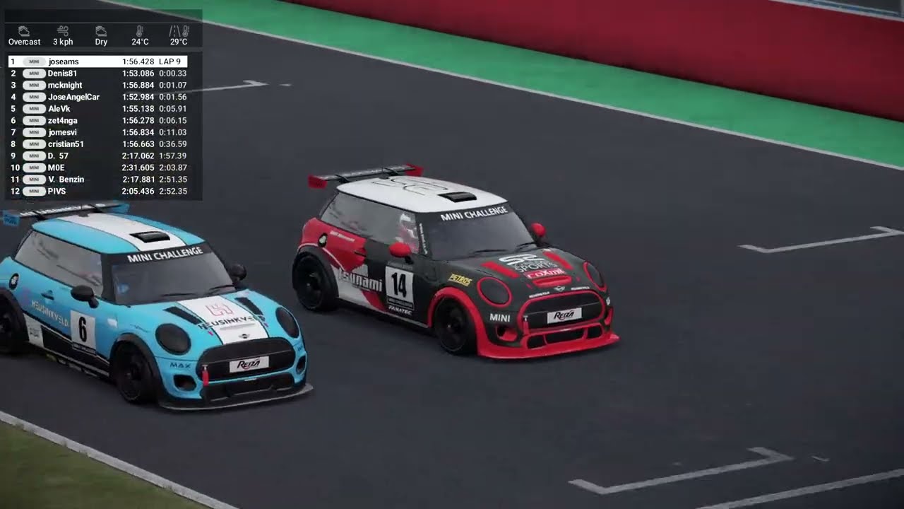 AMS2|P9 Low Fuel Motorsports Race #5|JCW Mini Cooper|Termas Rio Hondo