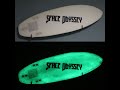 Electroluminescent &amp; Glow-in-the-dark Surfboard