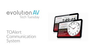 TOAlert Communication System | Tech Tuesday