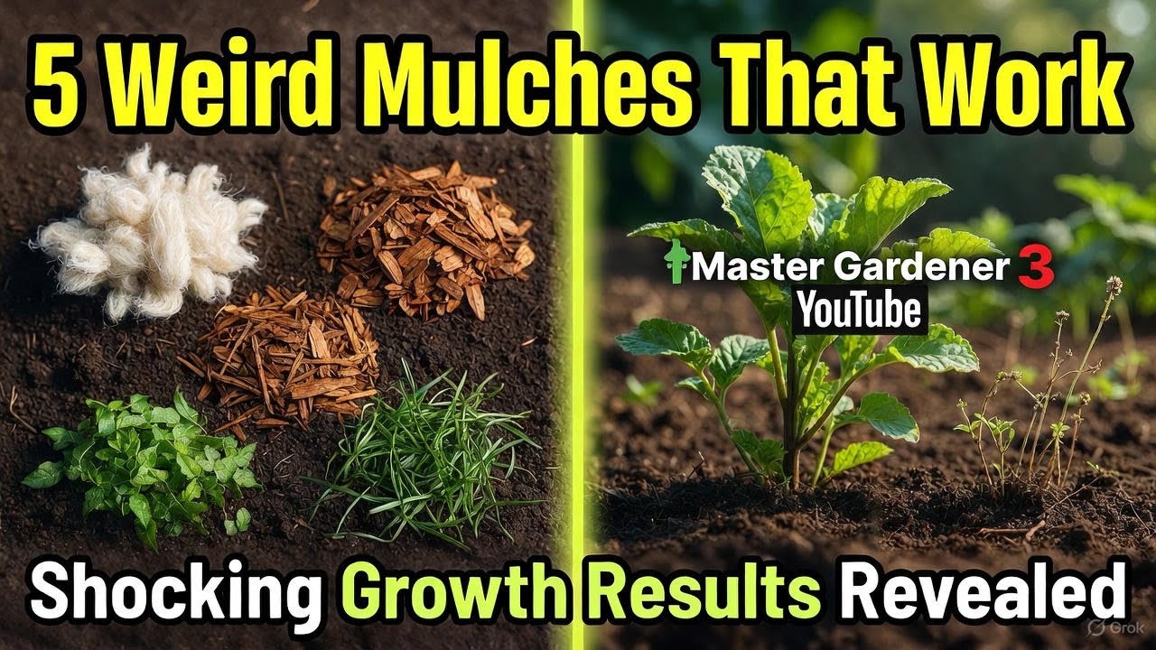 Разрушители мифов о мульче представляют 5 необычных почвенных покрытий, которые стимулируют рост ...