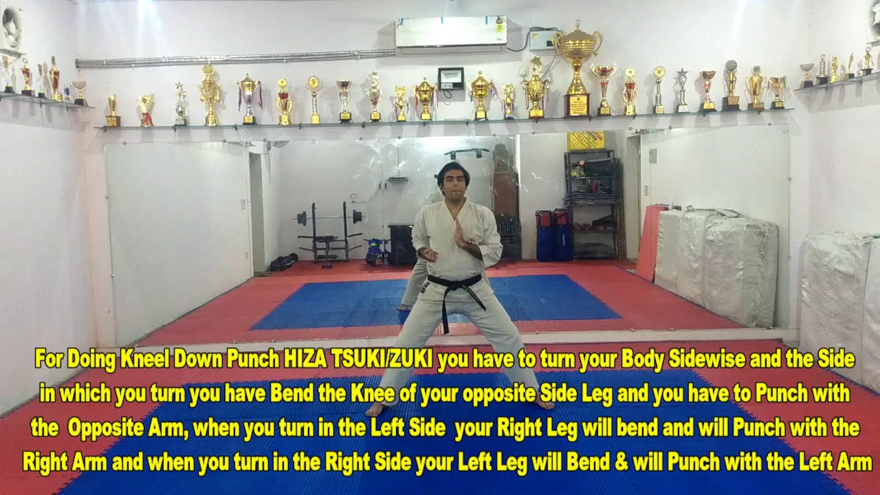 Kneel Down Punch in KARATEDO YouTube