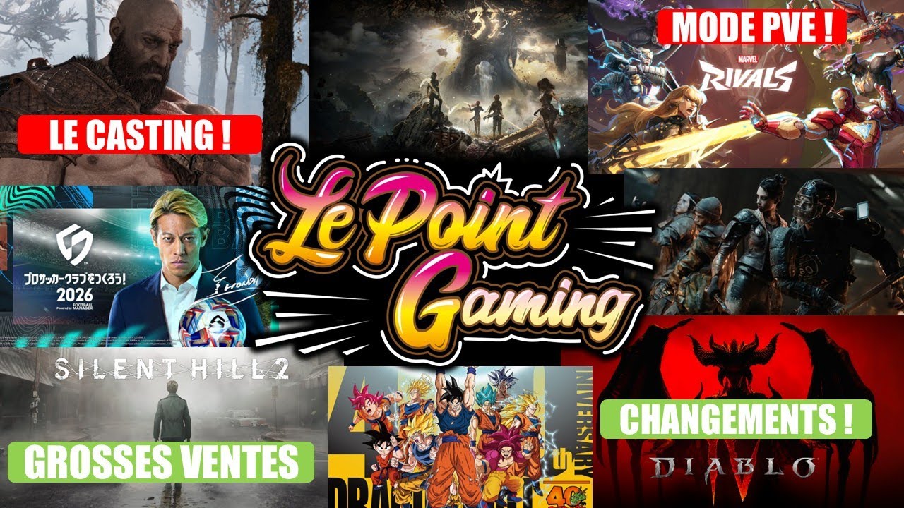 ACTU GAMING (20/10): CASTING GOD OF WAR, MARVEL RIVALS, DIABLO 4, SILENT HILL, DRAGON BALL, etc...