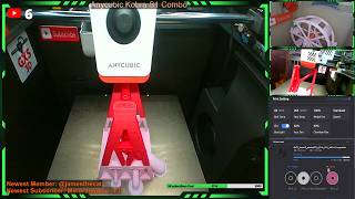 🔴Live  3D Printer -  Kobra S1 - reprinting some wheel things and such #live #3dprinting #kobras1
