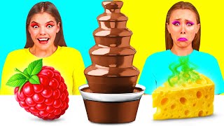 Erimiş Çikolata Çeşmesi Kapişmasi | Müthiş Mutfak Tüyoları DaZaZa Challenge