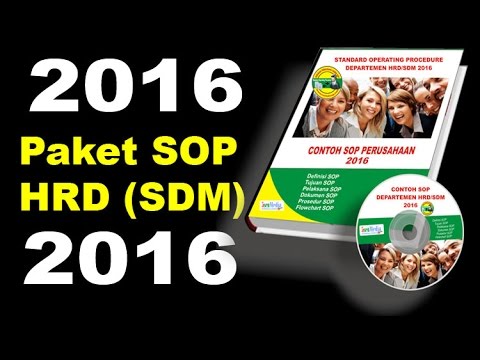 Contoh Standard Operating Procedure (SOP) Perusahaan 