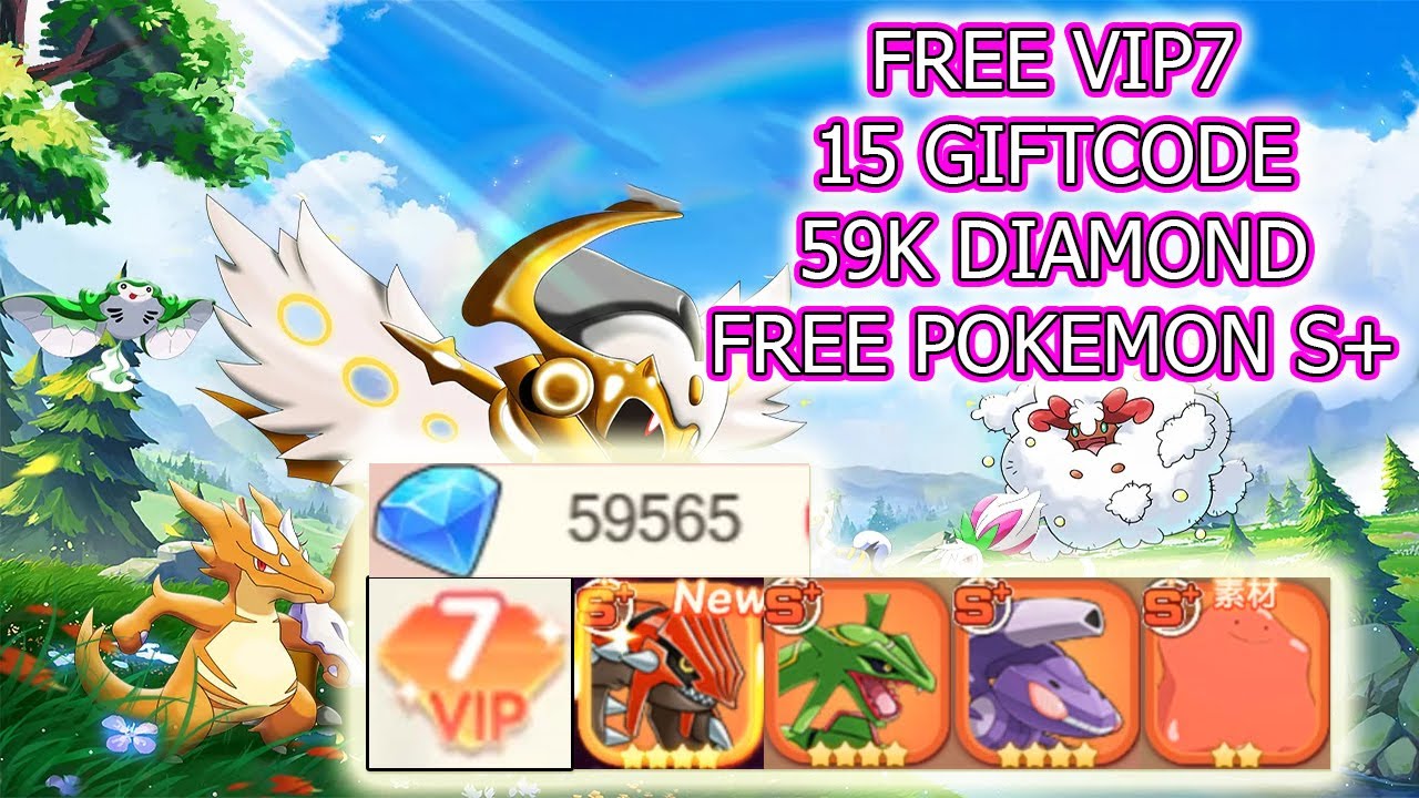 Pocket Incoming Private - Gameplay Free VIP 7 & 15 Giftcodes & Free Pokemon S+ || Pet War Private