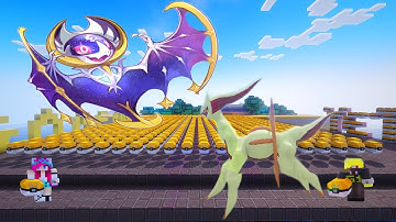 THỬ THÁCH ĐẬP MÊ CUNG LUCKY BLOCK MỚI GS BALL CÙNG NOOB YETI TRONG MINECRAFT